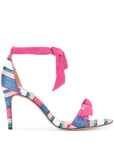  Alexandre Birman Striped Sole Sandals - Pink 