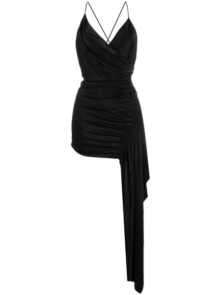  Alexandre Vauthier Asymmetric-draped Minidress - Black 