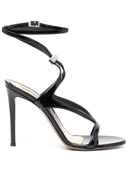  Alexandre Vauthier Crystal-embellished Sandals - Black 