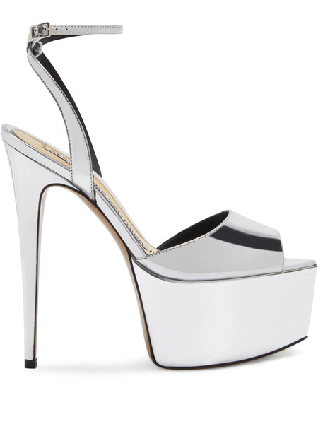  Alexandre Vauthier Shooting Open-toe Sandals - Silver 