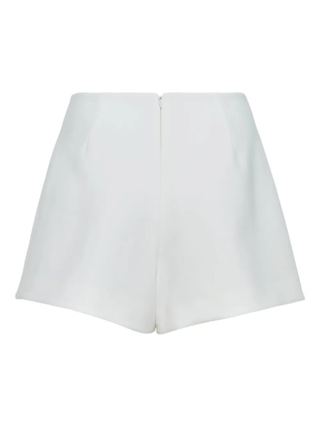 Alexia Bead-embellished Tailored Shorts - White 