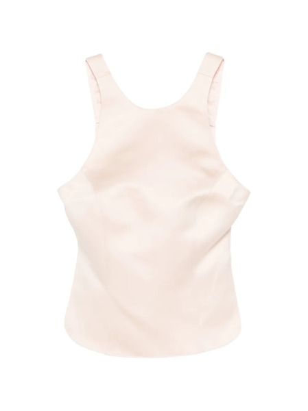  Alfie Backless Blouse - Pink 