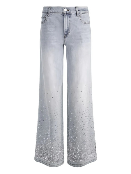  Alice + Olivia Amazing Embellished Jeans - Grey 