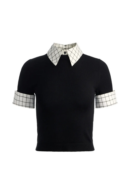  Alice + Olivia Aster Sweater - Black 