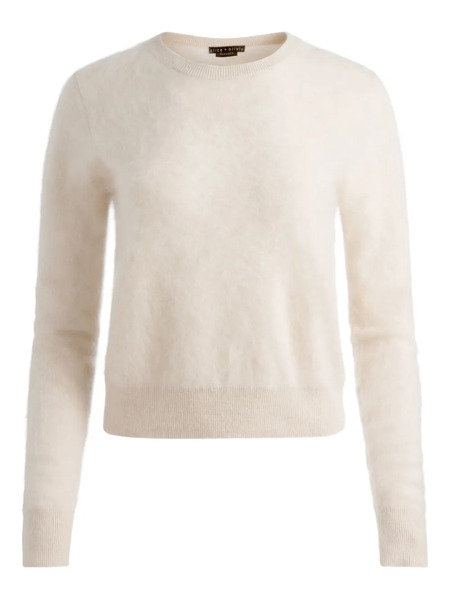  Alice + Olivia Carolee Crew-neck Sweater - Neutrals 