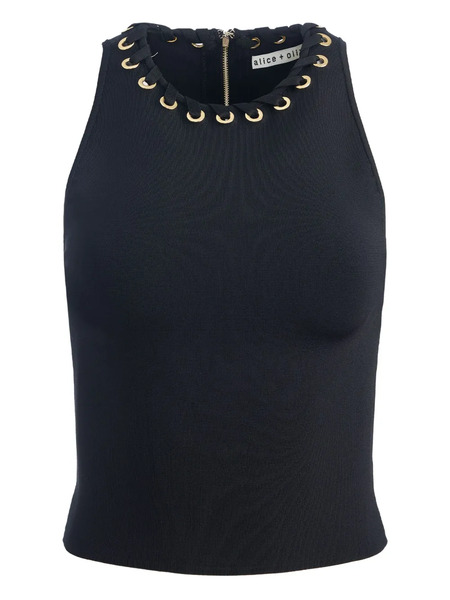  Alice + Olivia Heidi Top - Black 