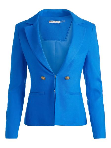  Alice + Olivia Mya Blazer - Blue 