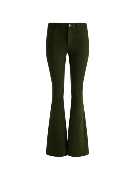  Alice + Olivia Roseline Flared Jeans - Green 