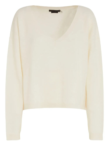  Alice + Olivia Williams V-neck Sweater - Neutrals 