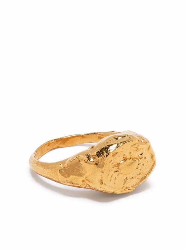  Alighieri Cancer Signet Ring - Gold 