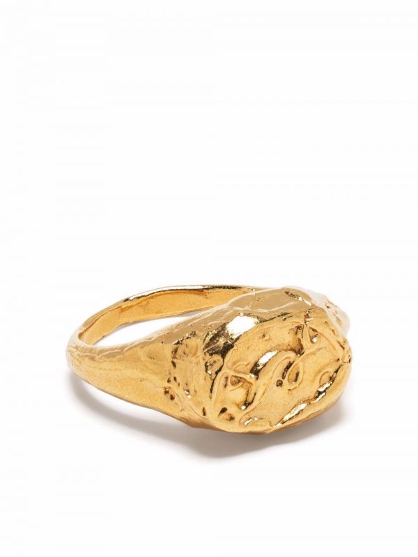  Alighieri Capricorn Signet Ring - Gold 