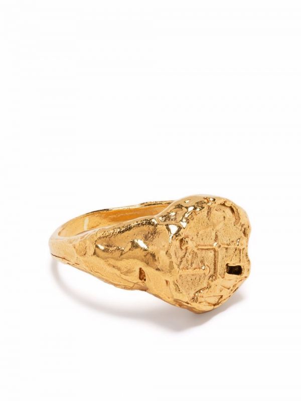  Alighieri Libra Signet Ring - Gold 