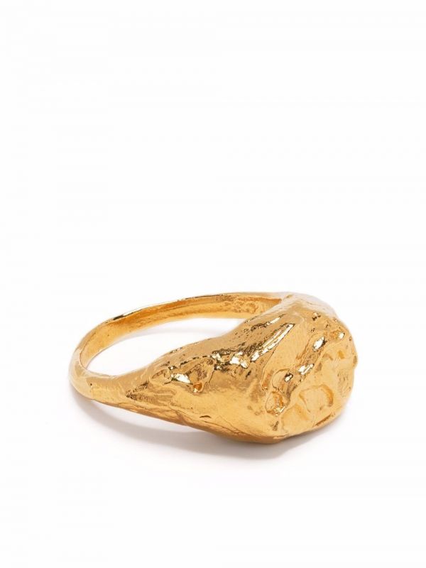  Alighieri Taurus Signet Ring - Gold 