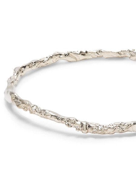  Alighieri The Infernal Rocks Bangle Bracelet - Silver 