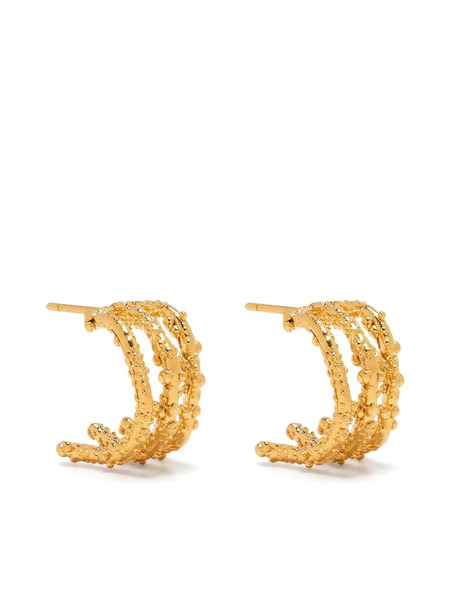  Alighieri The Single Crumbling Gold-plated Earring 