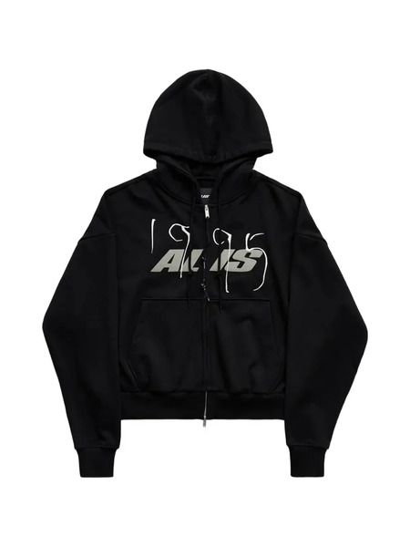  Alis Zip-up Hoodie - Black 