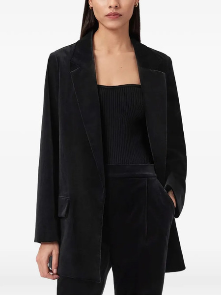 Allsaints Aleida Lapel-collar Blazer - Black 