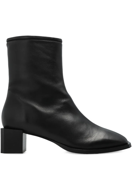  Allsaints Avril Square-heel Boots - Black 