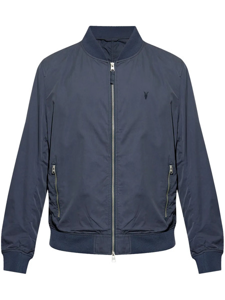  Allsaints Bassett Ramskull Bomber Jacket - Blue 