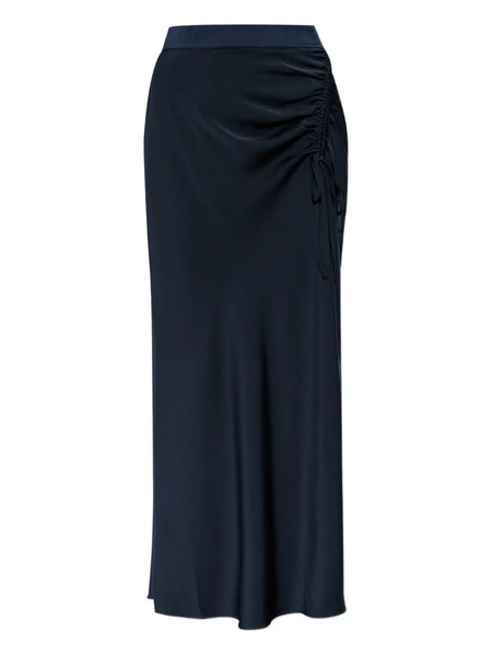  Allsaints Drawstring Bias-cut Skirt - Blue 