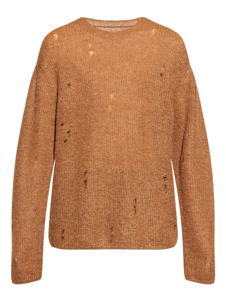  Allsaints Edgin Distressed Sweater - Brown 