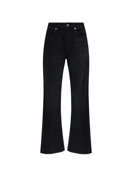  Allsaints Ember Flared Denim Jeans - Black 