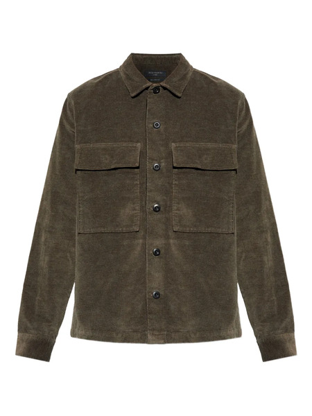  Allsaints Hawker Pocket Shirt - Brown 