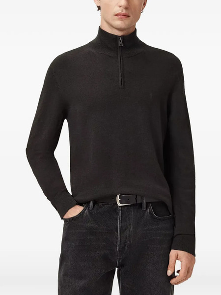  Allsaints Kilburn Funnel-neck Sweater - Grey 