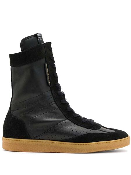  Allsaints Leather Sneakers - Black 