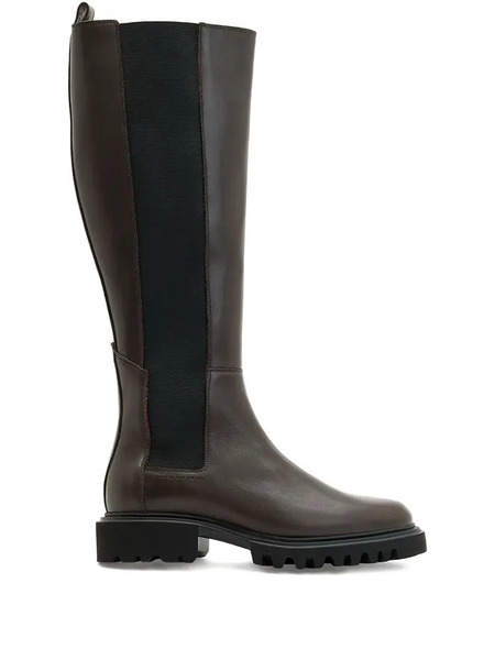  Allsaints Maeve Leather Boots - Brown 