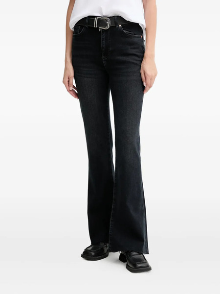  Allsaints Masie Flared Jeans - Black 