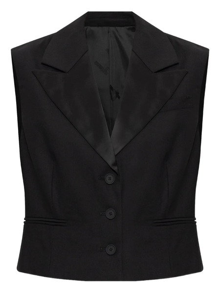  Allsaints Noa Buttoned Vest - Black 