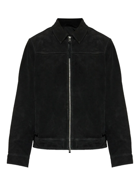  Allsaints Rhone Zip-up Overshirt - Black 