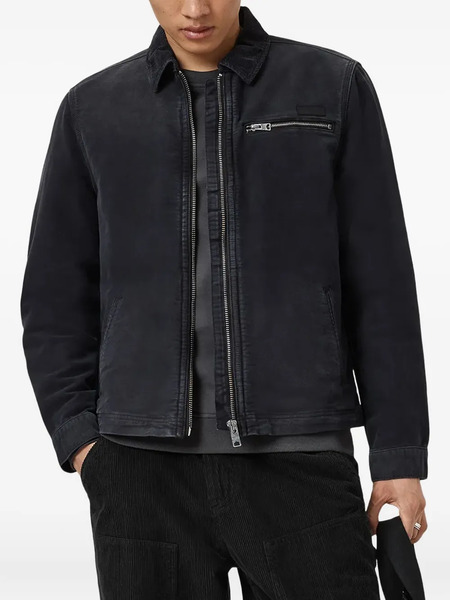  Allsaints Rothwell Zip-up Jacket - Black 