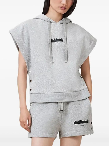  Allsaints Short-sleeve Hoodies - Grey 