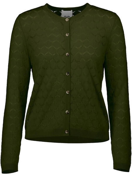  Allude Button-down Cardigan - Green 