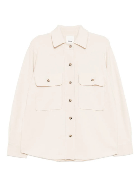  Allude Button-up Wool Cardigan - Neutrals 