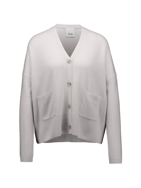  Allude Buttoned Pockets Cardigan - Neutrals 