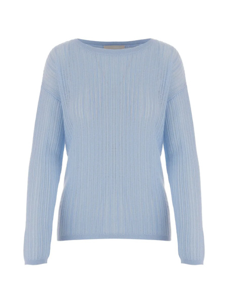  Allude Crew-neck Sweater - Blue 