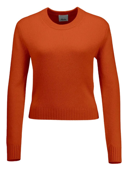  Allude Crew-neck Sweater - Orange 