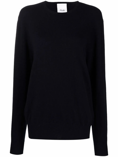  Allude Fine-knit Cashmere Jumper - Blue 