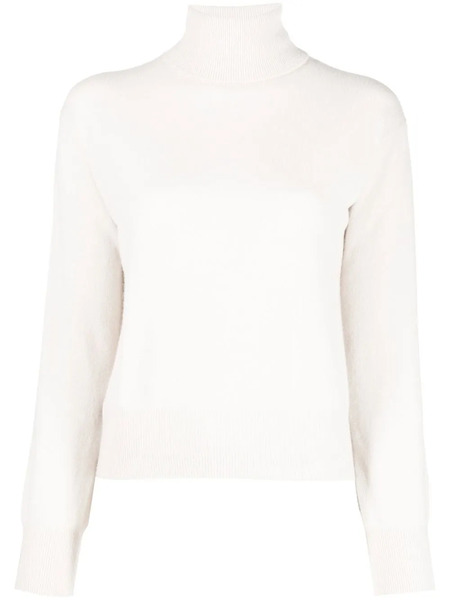  Allude High-neck Cashmere Jumper - Neutrals 