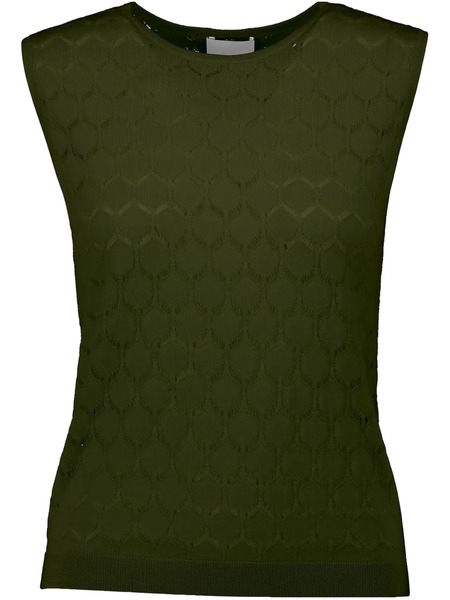  Allude Knitted Top - Green 