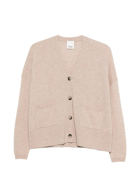  Allude Pockets Button Cardigan - Neutrals 