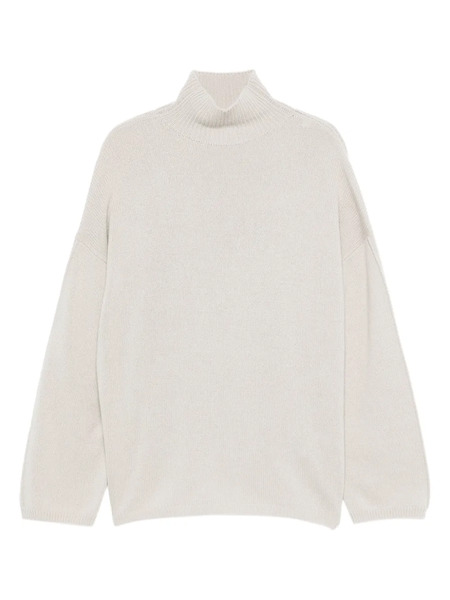  Allude Roll-neck Sweater - Neutrals 