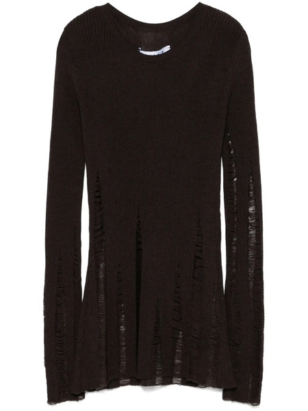  Almaz Distressed Top - Brown 