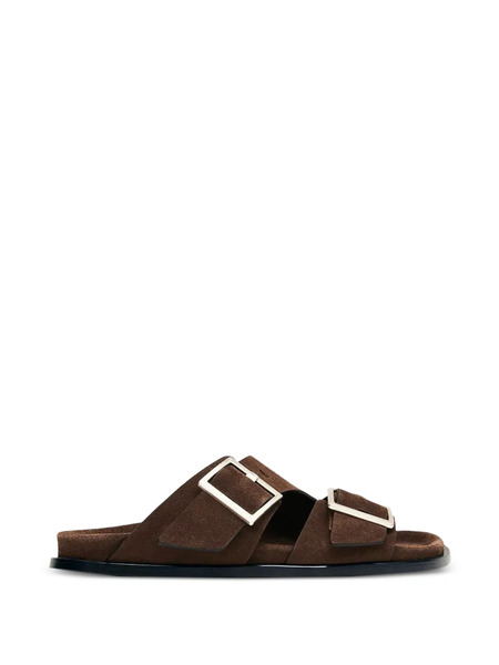  Alohas Alba Buckle Strap Sandals - Brown 