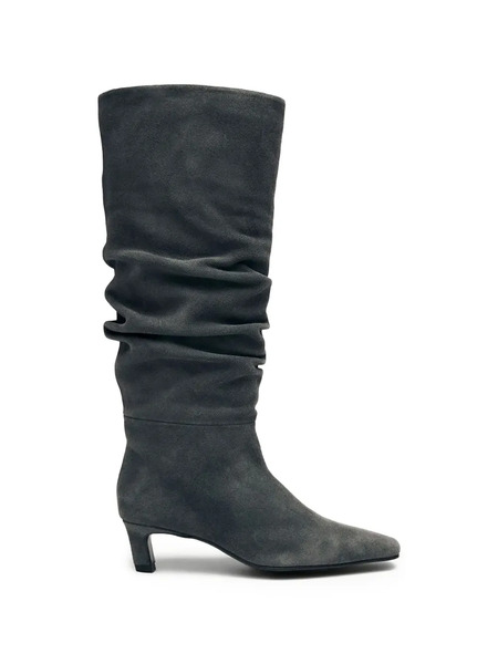  Alohas Kalila Ruched Boots - Grey 