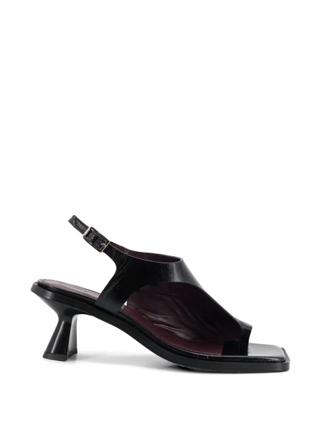 Alohas Mahina Squared-toe Sandals - Black 