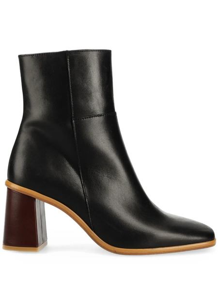  Alohas 75mm West Ankle Boots - Black 